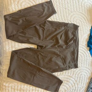 Halara High-Waist Brown Active Leggings